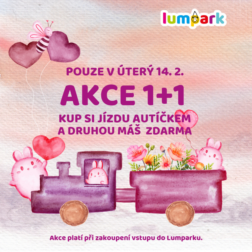 Akce 1 + 1 jízda zdarma